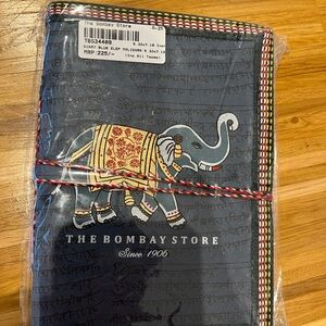 Authentic stationary; The Bombay Store Elephant Notebook